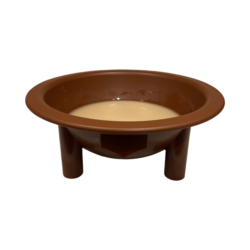Kavafied Tanoa - Traditional Kava Bowl, 1.5 Gallons, Food Safe PP, 15"x15"x5.5"
