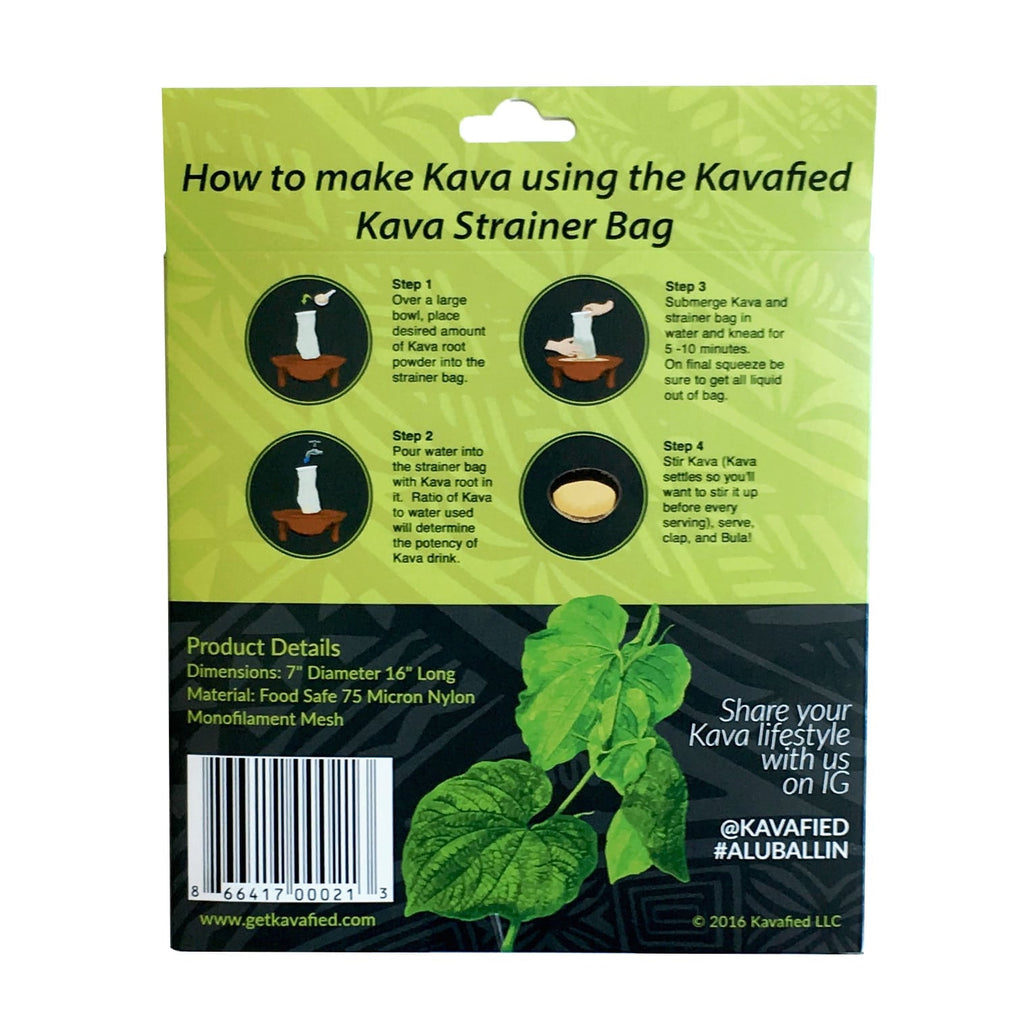 Kava Strainer Bag - Pro Grade - International